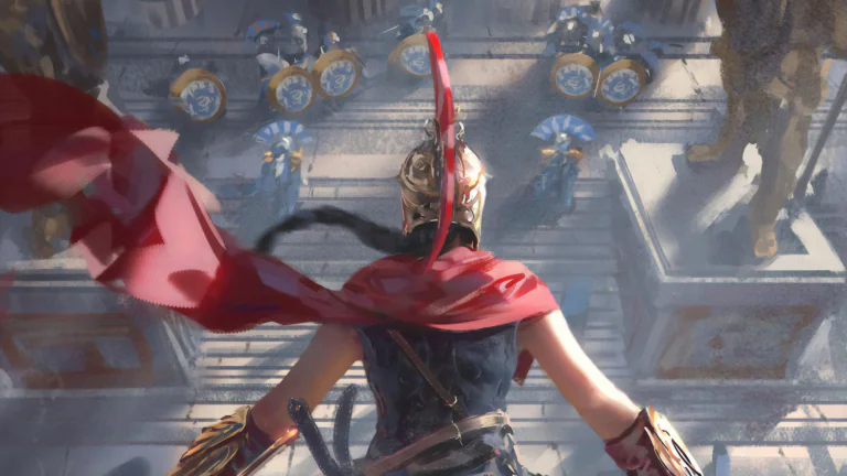 Кассандра в коринфском шлеме (Assassins Creed Odyssey)
