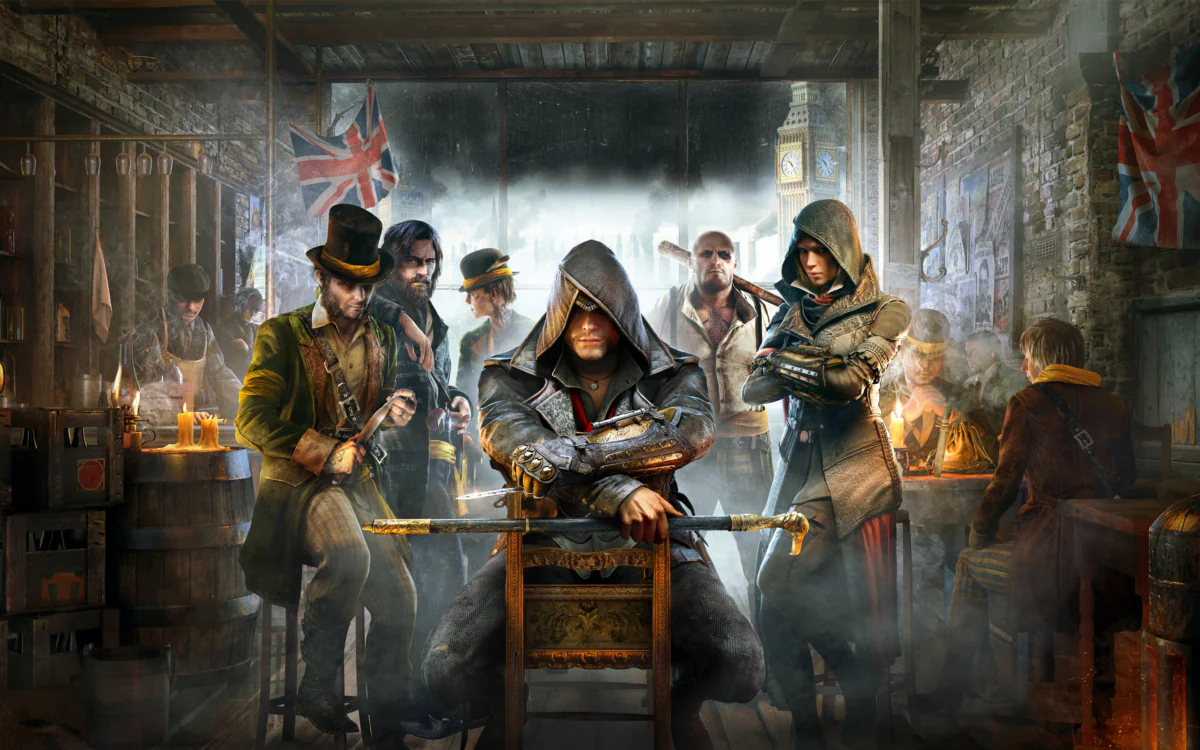 Джейкоб и Иви Фрай в лондонском пабе (Assassins Creed Syndicate)