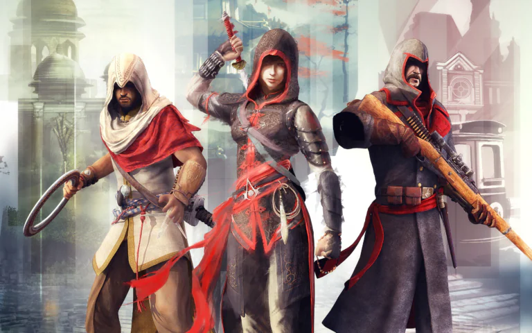 Арбаз Мир, Шао Цзюнь и Николай Орлов (Assassins Creed Chronicles)