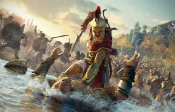 Кассандра в пылу сражения (Assassins Creed Odyssey)