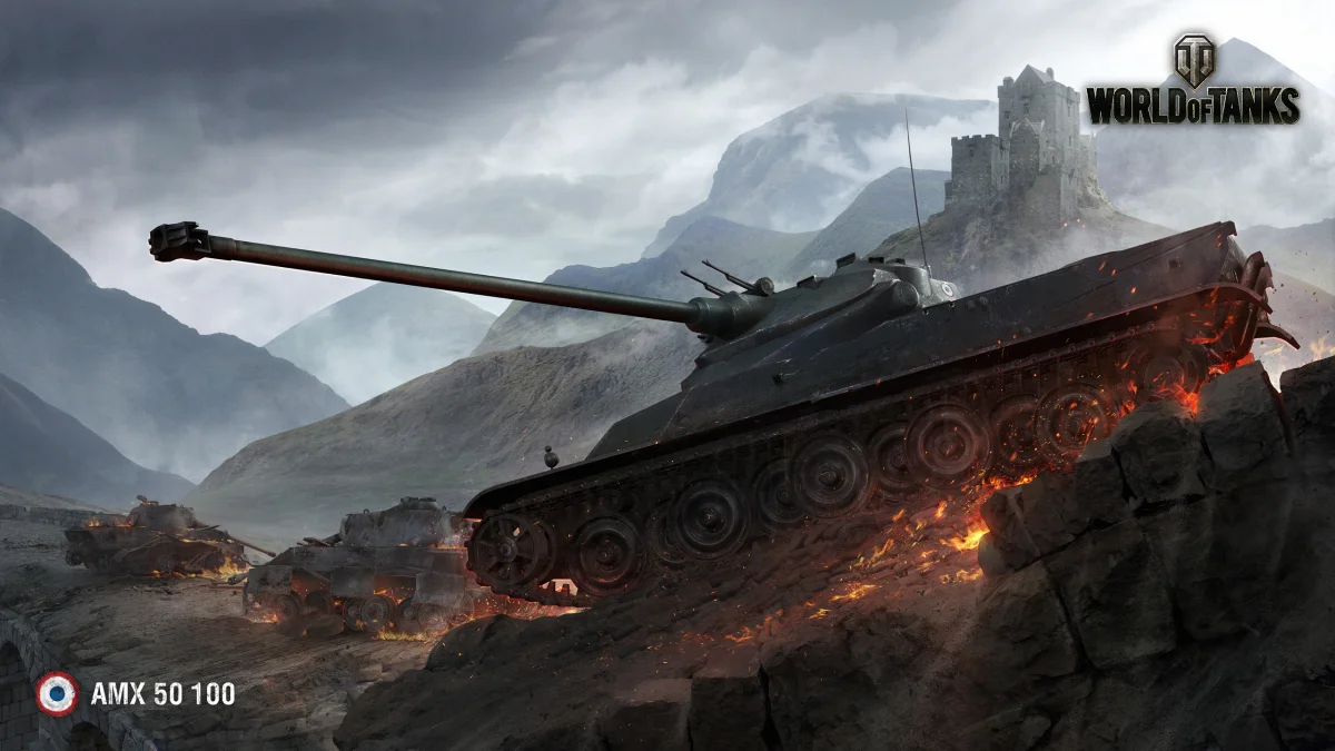 Французский танк AMX 50 100