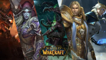 герои и злодеи азерота в эпическом коллаже, blizzard, warcraft, варкрафт, world of warcraft, вов, воины, герои, демоны, драконы, персонажи, актеры, рыцари, фэнтези, эльфы, игры
