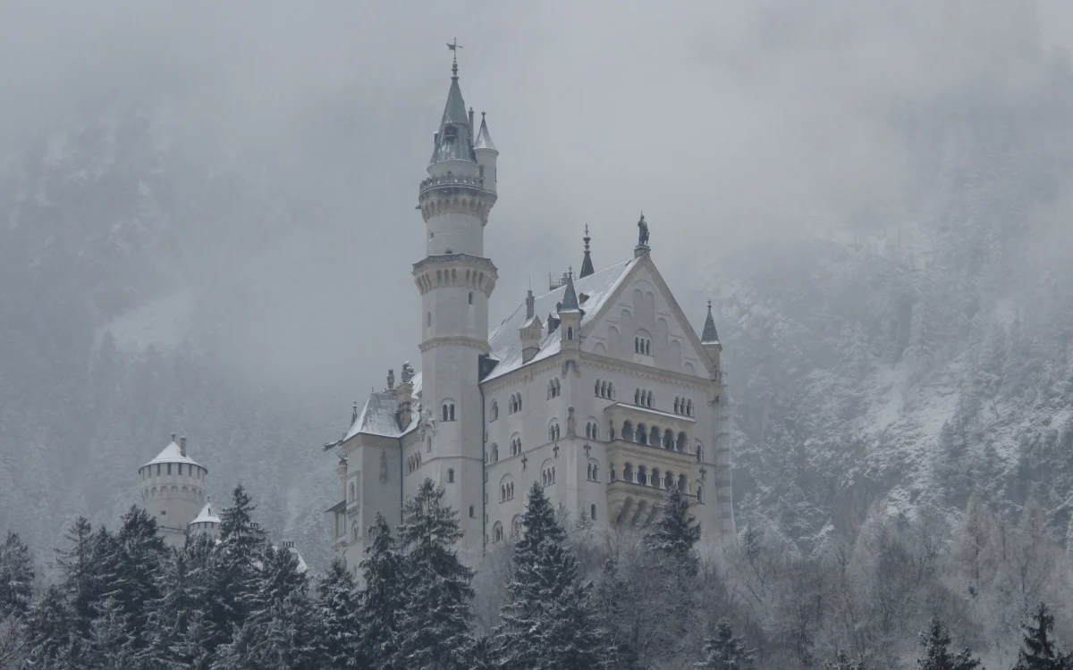 Neuschwanstein in the Alps
